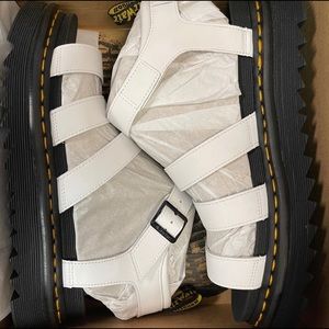 Brand new white Dr Marten Blaire Sandals
